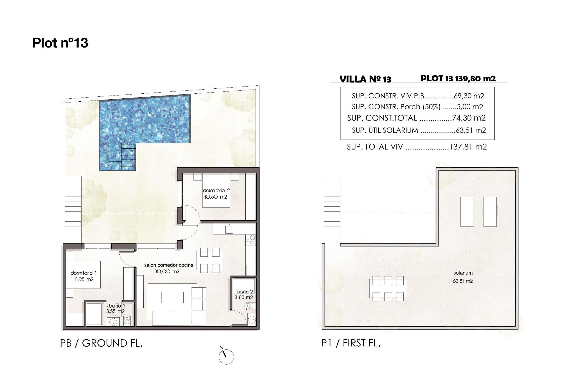 Nieuwbouw woningen - 2. Town house / tussenwoning - Pilar de la Horadada - Costa Blanca Zuid