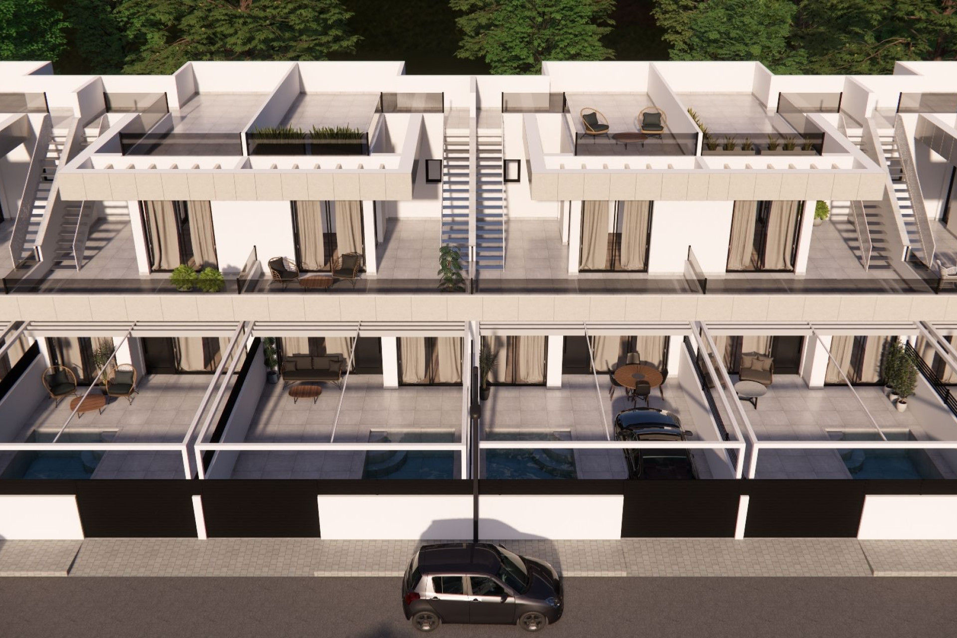 Nieuwbouw woningen - 2. Town house / tussenwoning - Rojales - Costa Blanca Zuid