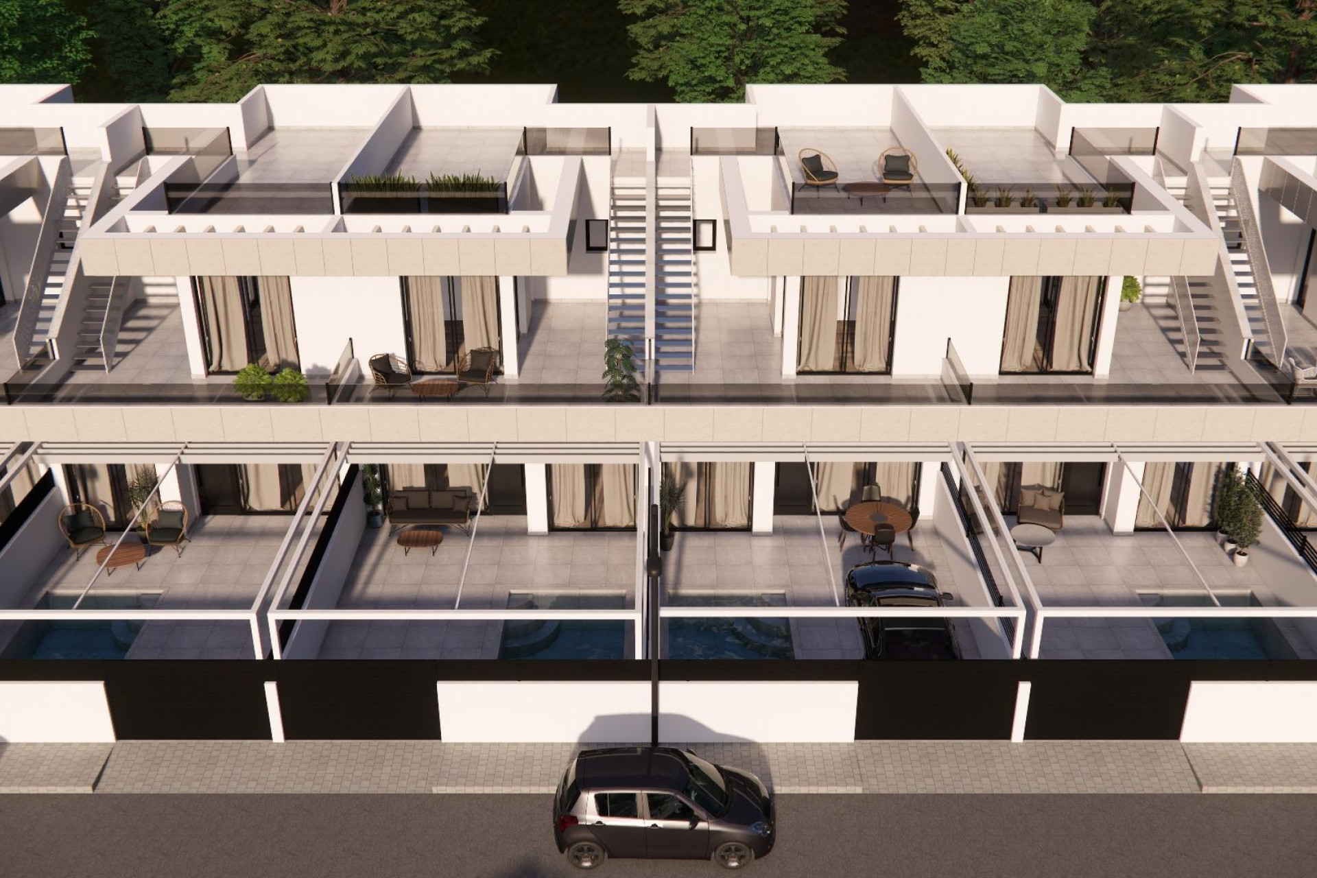 Nieuwbouw woningen - 2. Town house / tussenwoning - Rojales - Costa Blanca Zuid