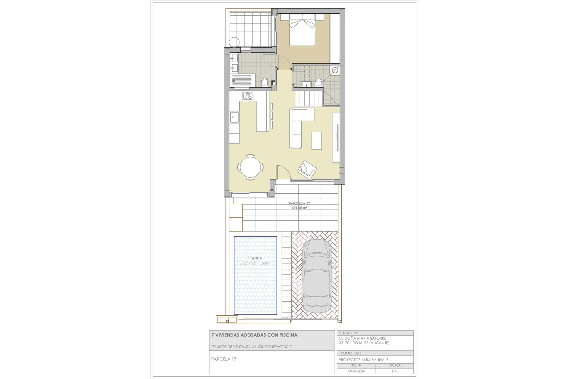 Nieuwbouw woningen - 2. Town house / tussenwoning - Rojales - Costa Blanca Zuid