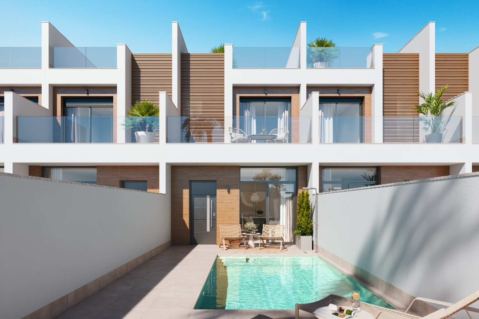 Nieuwbouw woningen - 2. Town house / tussenwoning - San Pedro del Pinatar - Costa Calida