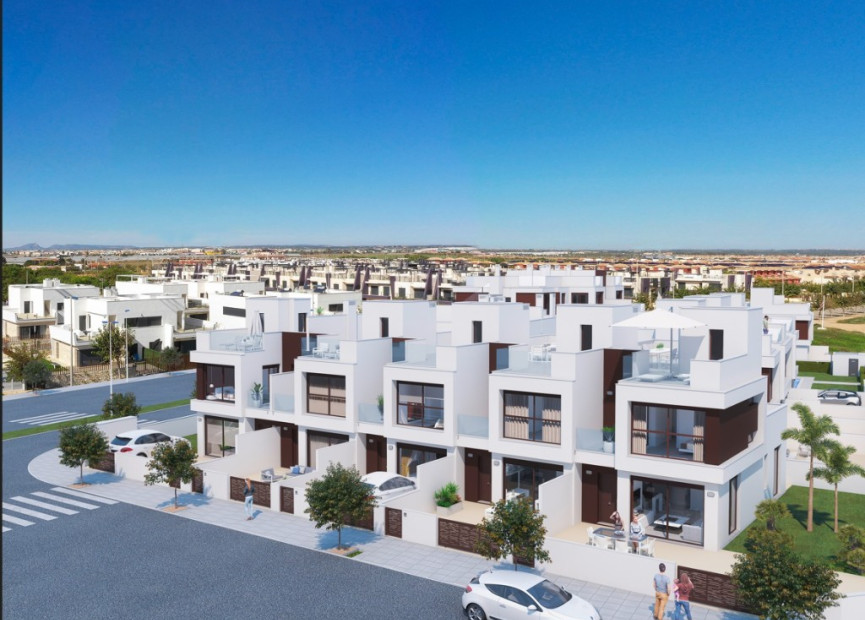 Nieuwbouw woningen - 2. Town house / tussenwoning - Torre de la Horadada - Costa Blanca Zuid
