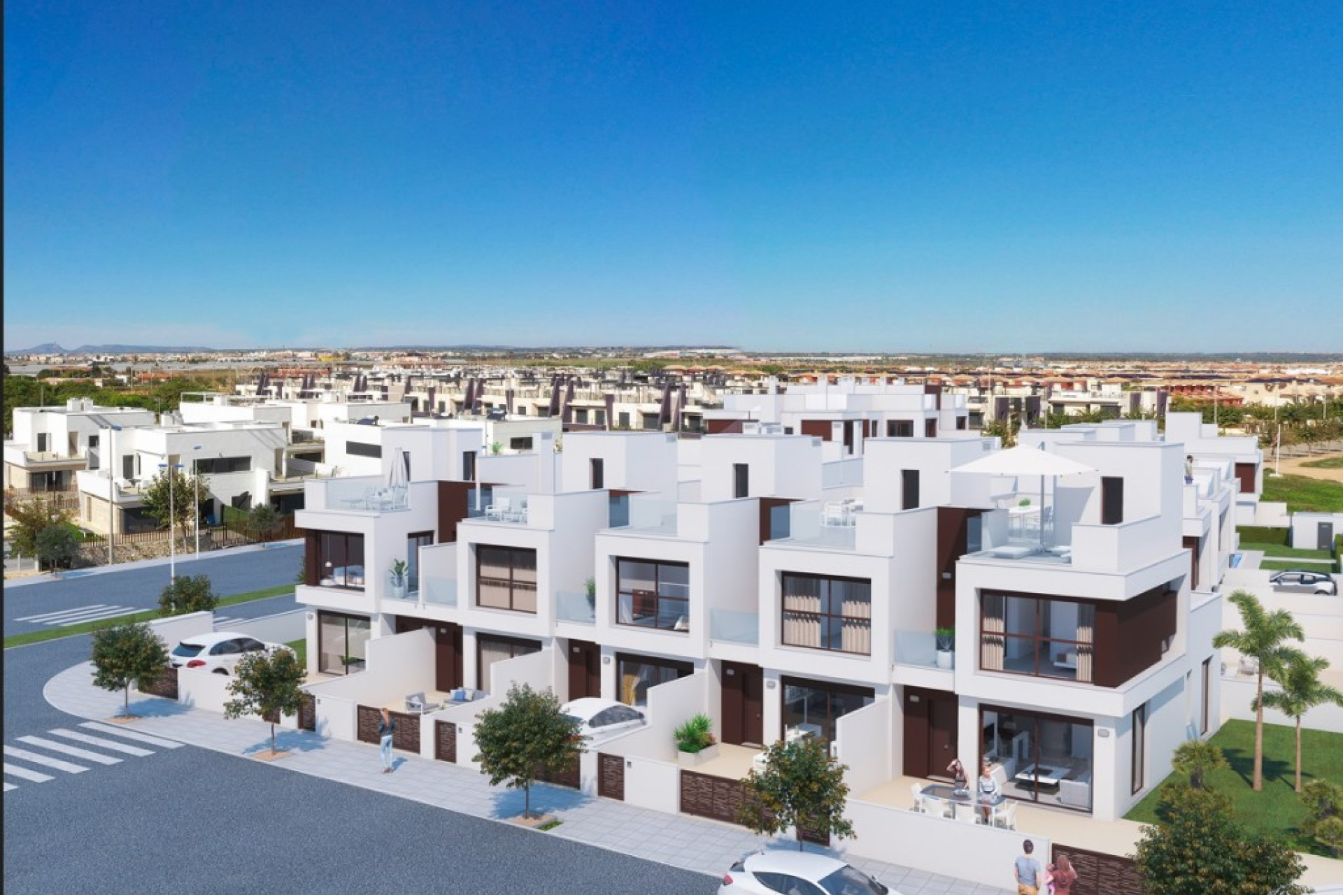Nieuwbouw woningen - 2. Town house / tussenwoning - Torre de la Horadada - Costa Blanca Zuid