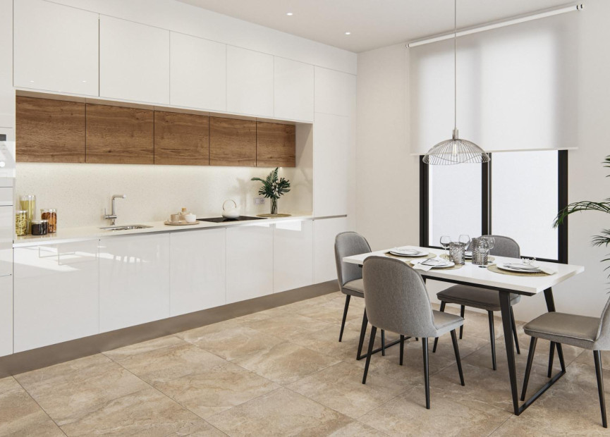 Nieuwbouw woningen - 3. Halfvrijstaand huis - Aguilas - Costa Calida