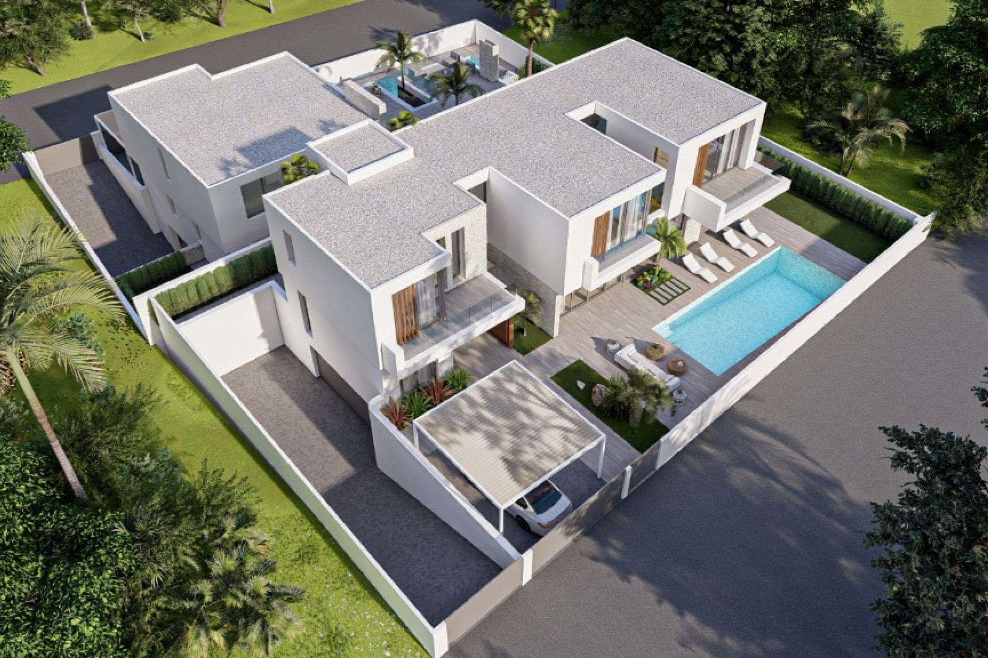 Nieuwbouw woningen - 3. Halfvrijstaand huis - Alfas del Pí - Costa Blanca Noord