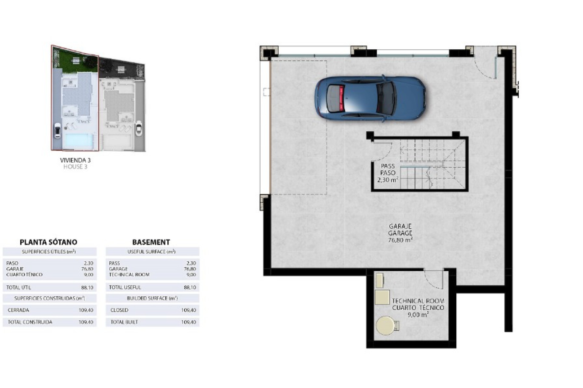 Nieuwbouw woningen - 3. Halfvrijstaand huis - Alfas del Pí - Costa Blanca Noord