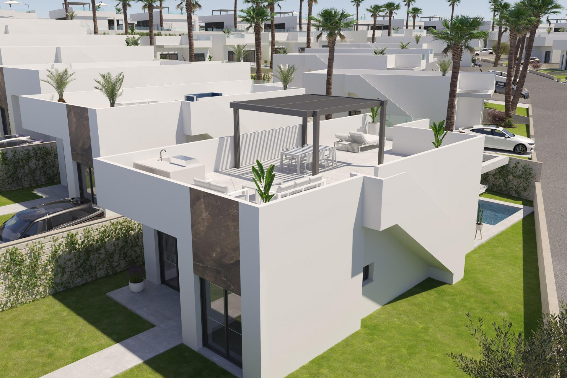 Nieuwbouw woningen - 3. Halfvrijstaand huis - Algorfa - Costa Blanca Zuid