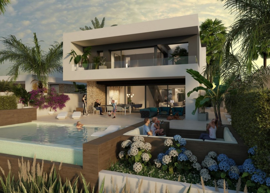 Nieuwbouw woningen - 3. Halfvrijstaand huis - Algorfa - Costa Blanca Zuid