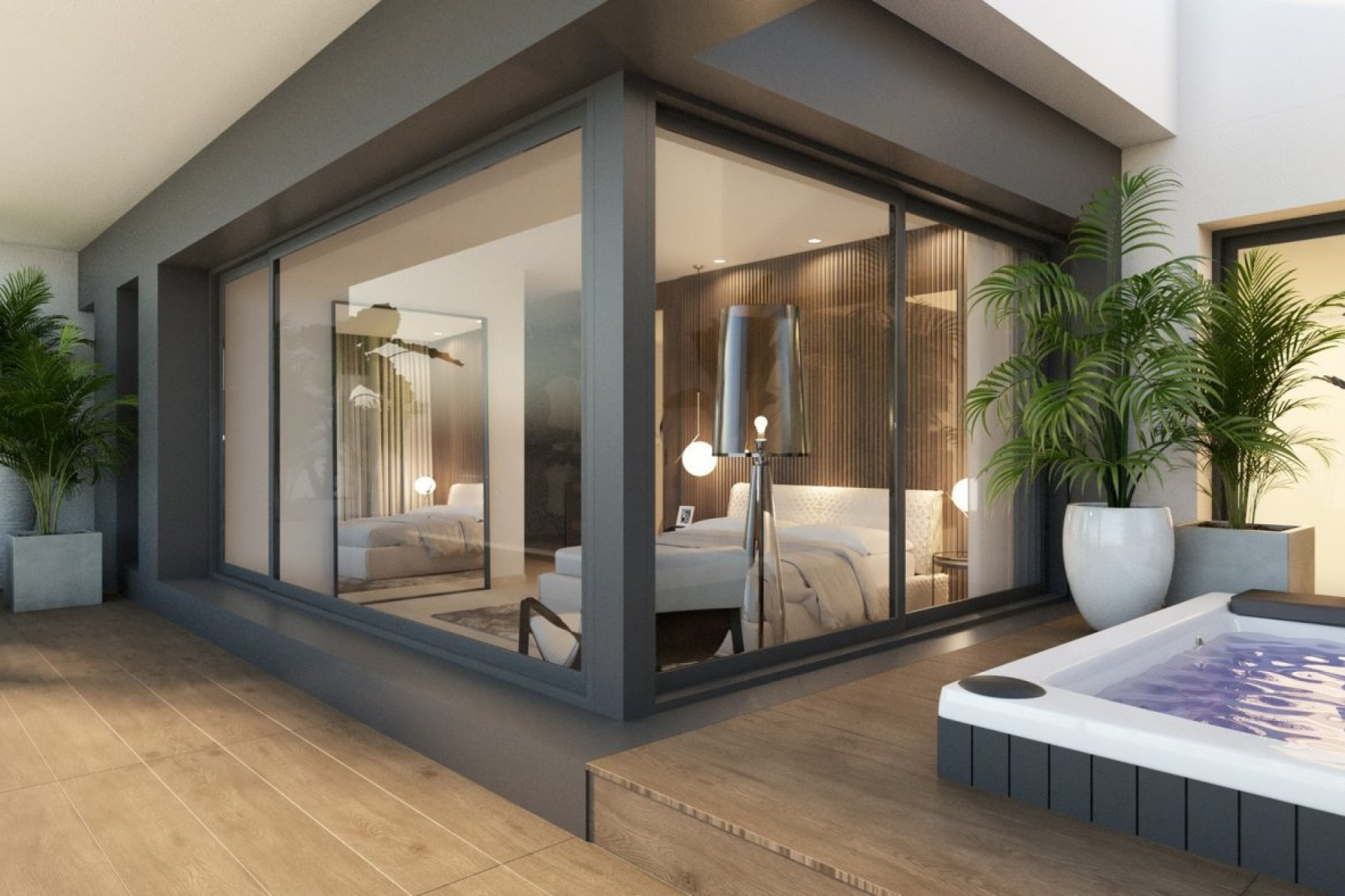 Nieuwbouw woningen - 3. Halfvrijstaand huis - Algorfa - Costa Blanca Zuid