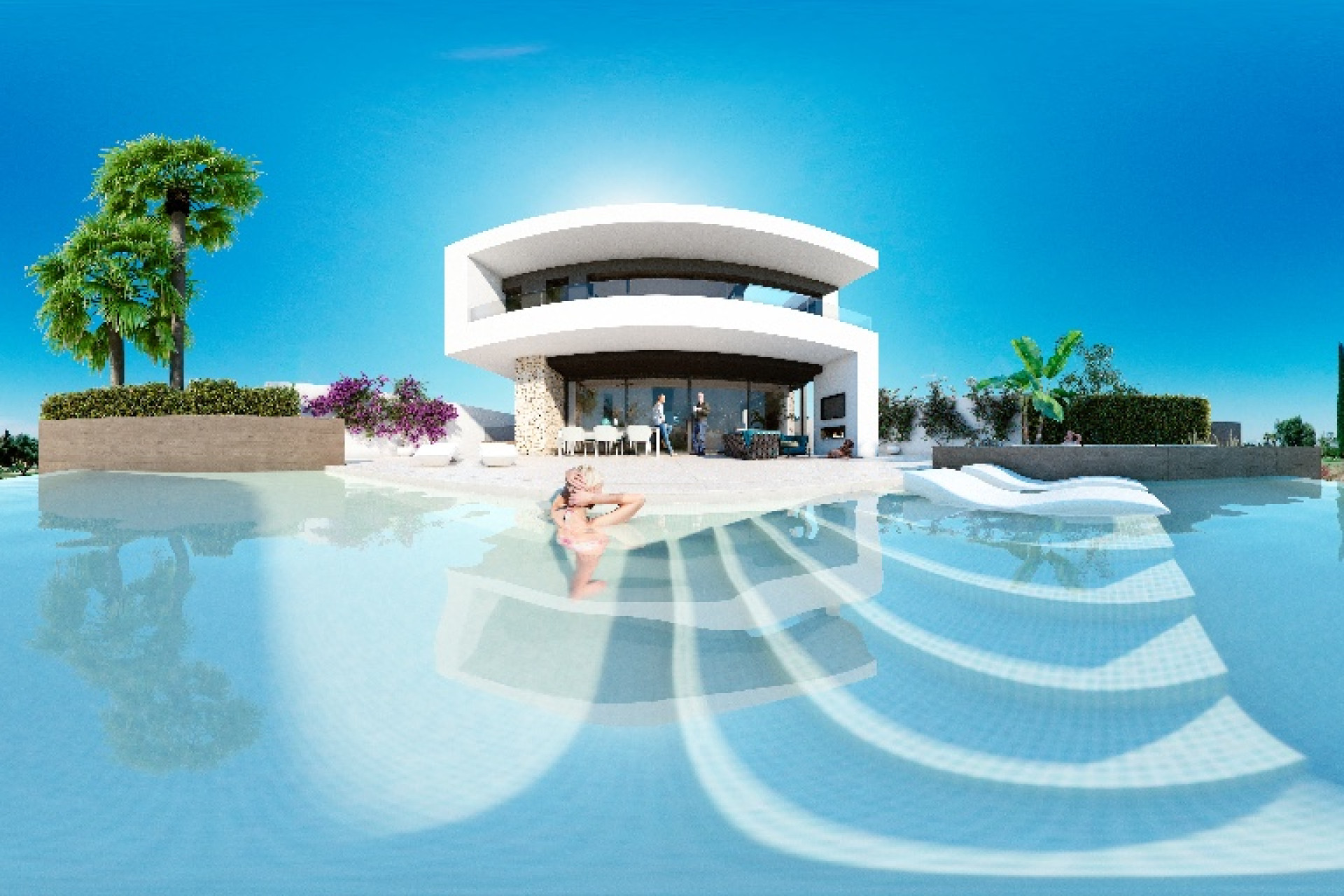 Nieuwbouw woningen - 3. Halfvrijstaand huis - Algorfa - Costa Blanca Zuid