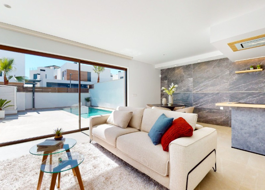 Nieuwbouw woningen - 3. Halfvrijstaand huis - Algorfa - Costa Blanca Zuid