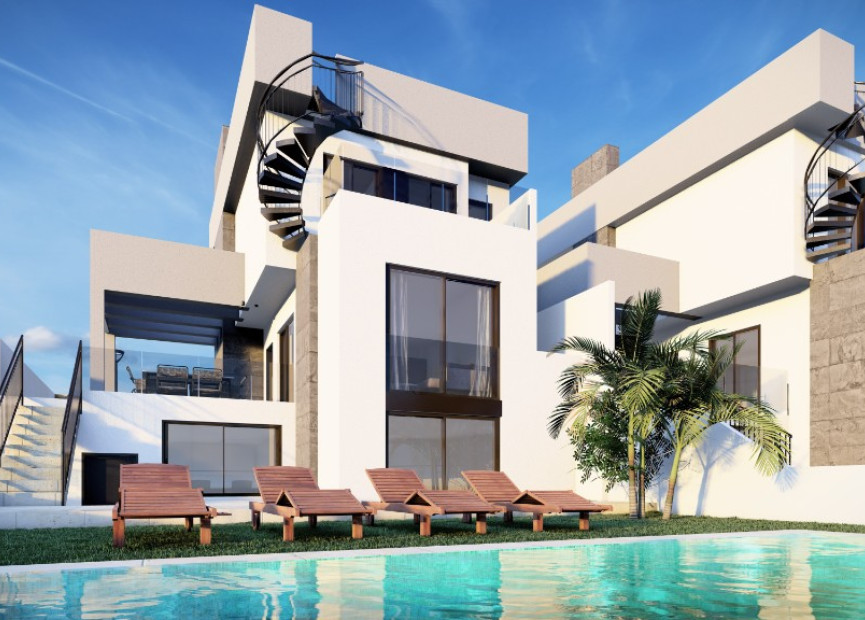 Nieuwbouw woningen - 3. Halfvrijstaand huis - Algorfa - Costa Blanca Zuid
