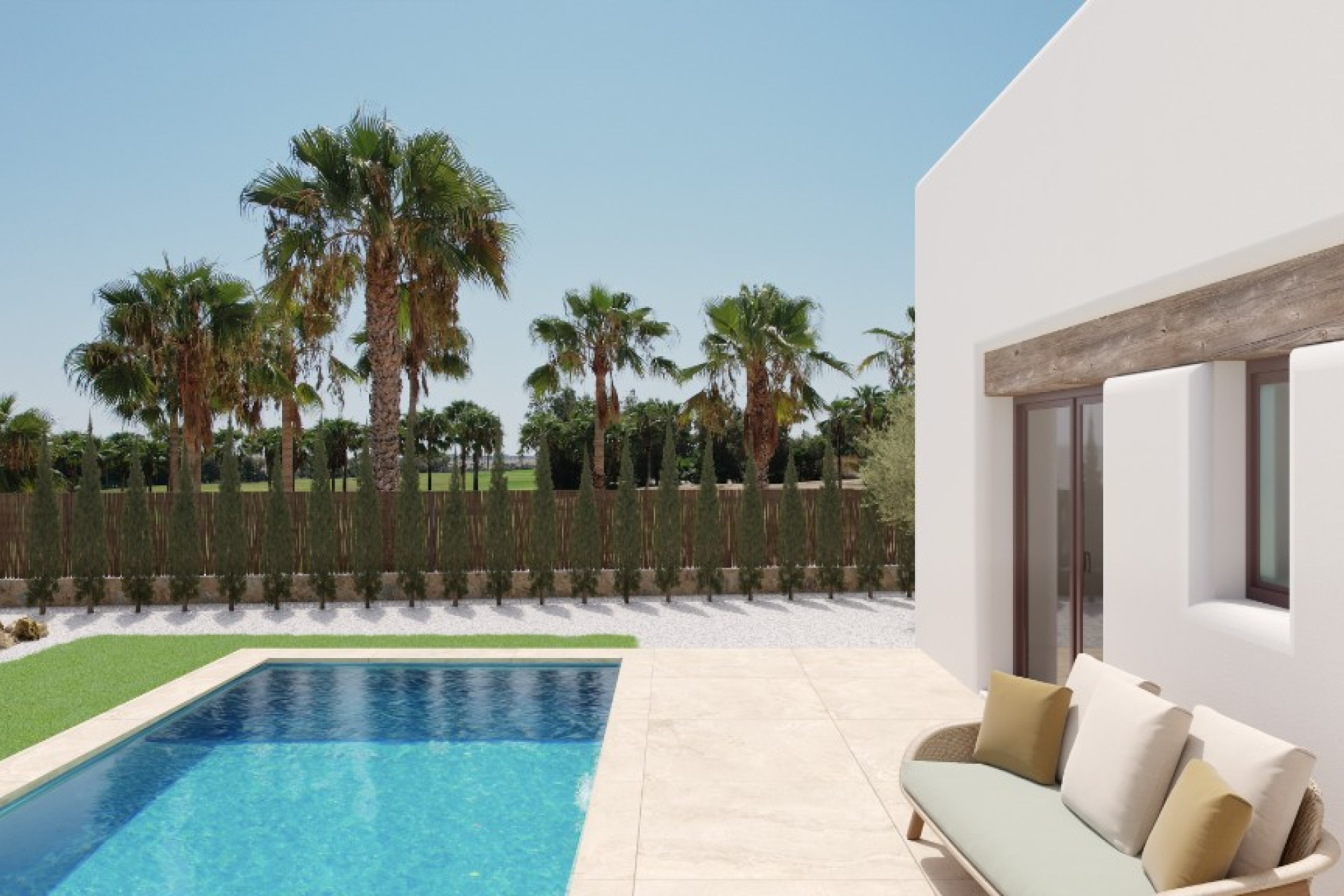 Nieuwbouw woningen - 3. Halfvrijstaand huis - Algorfa - Costa Blanca Zuid