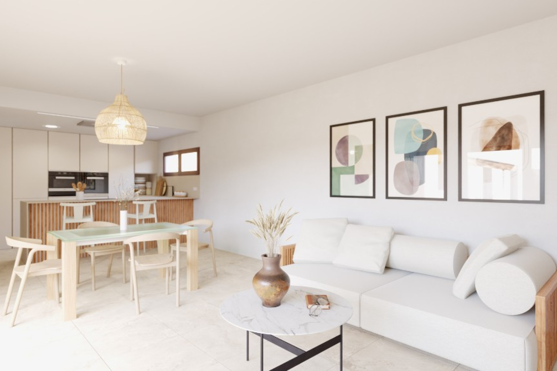 Nieuwbouw woningen - 3. Halfvrijstaand huis - Algorfa - Costa Blanca Zuid
