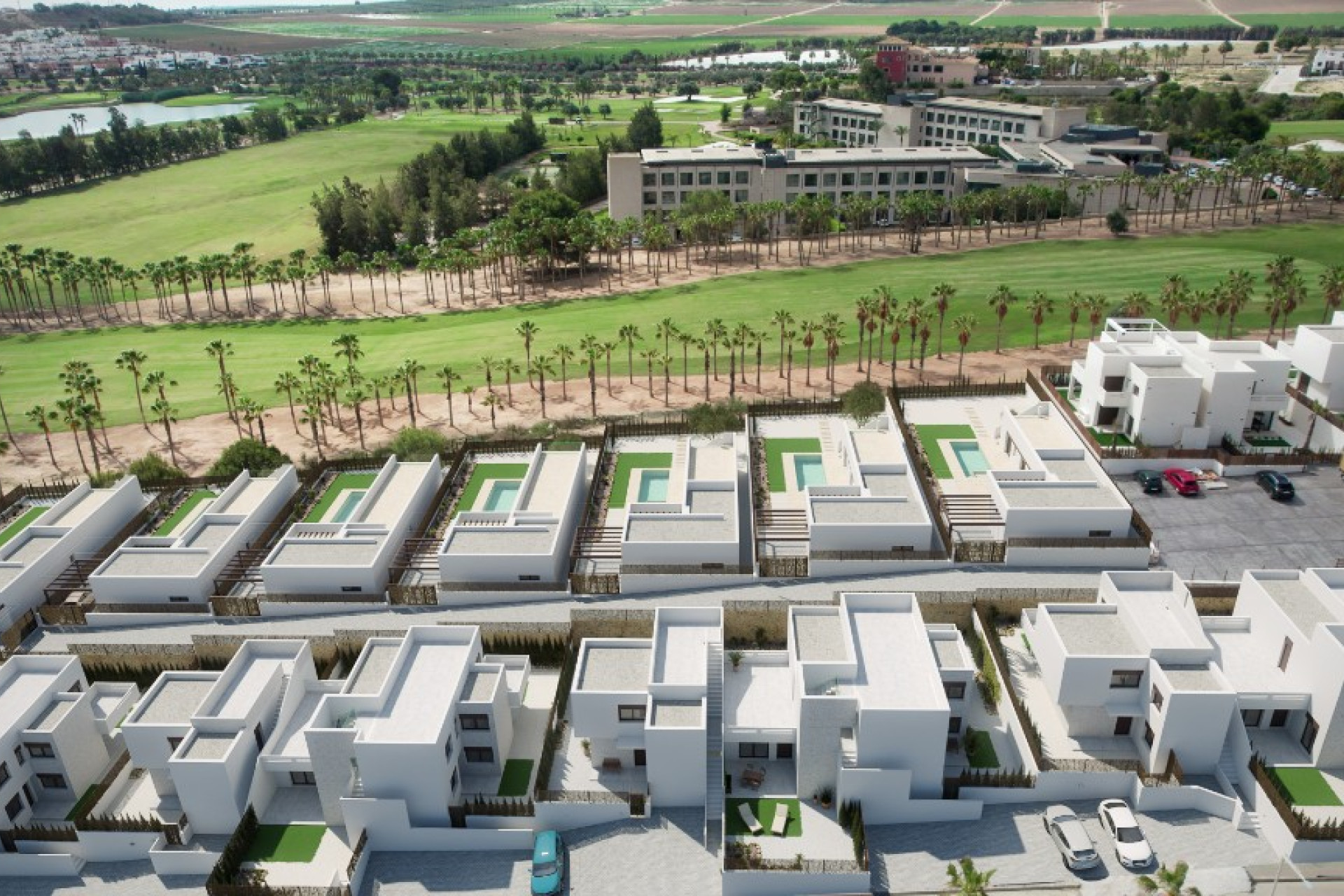 Nieuwbouw woningen - 3. Halfvrijstaand huis - Algorfa - Costa Blanca Zuid