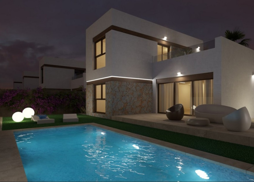 Nieuwbouw woningen - 3. Halfvrijstaand huis - Algorfa - Costa Blanca Zuid