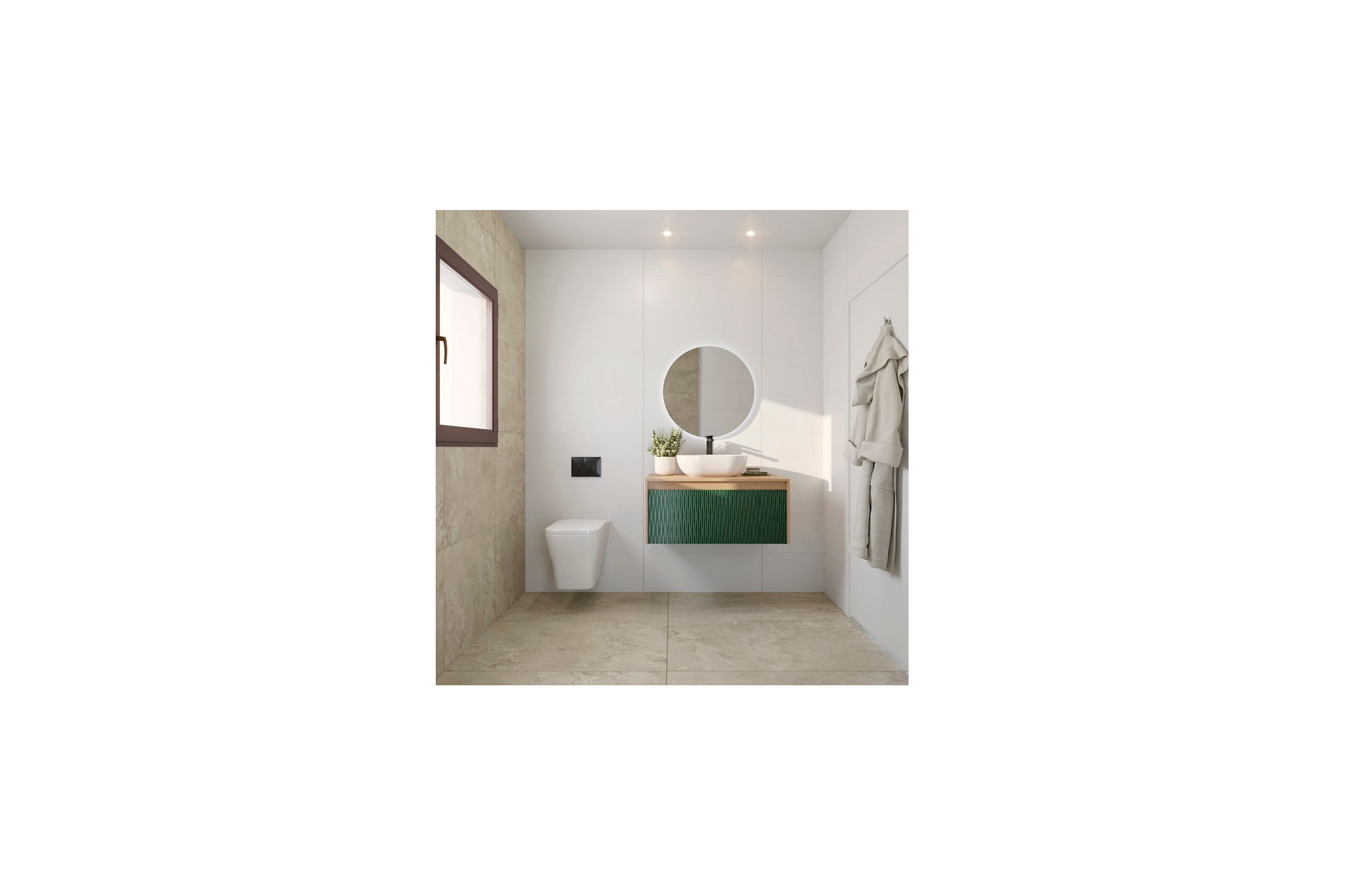 Nieuwbouw woningen - 3. Halfvrijstaand huis - Algorfa - Costa Blanca Zuid