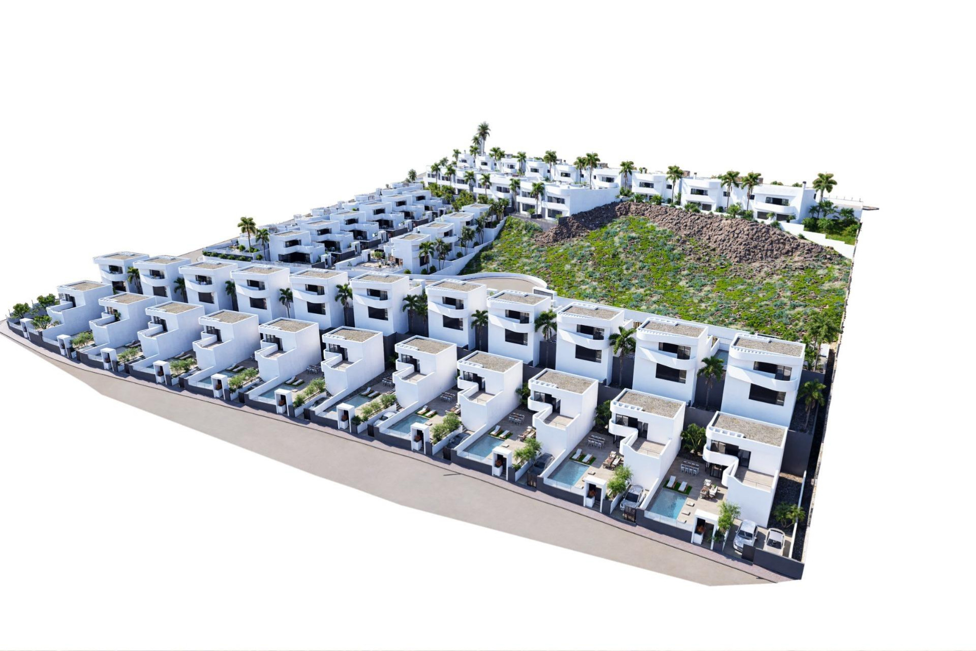 Nieuwbouw woningen - 3. Halfvrijstaand huis - Algorfa - Costa Blanca Zuid