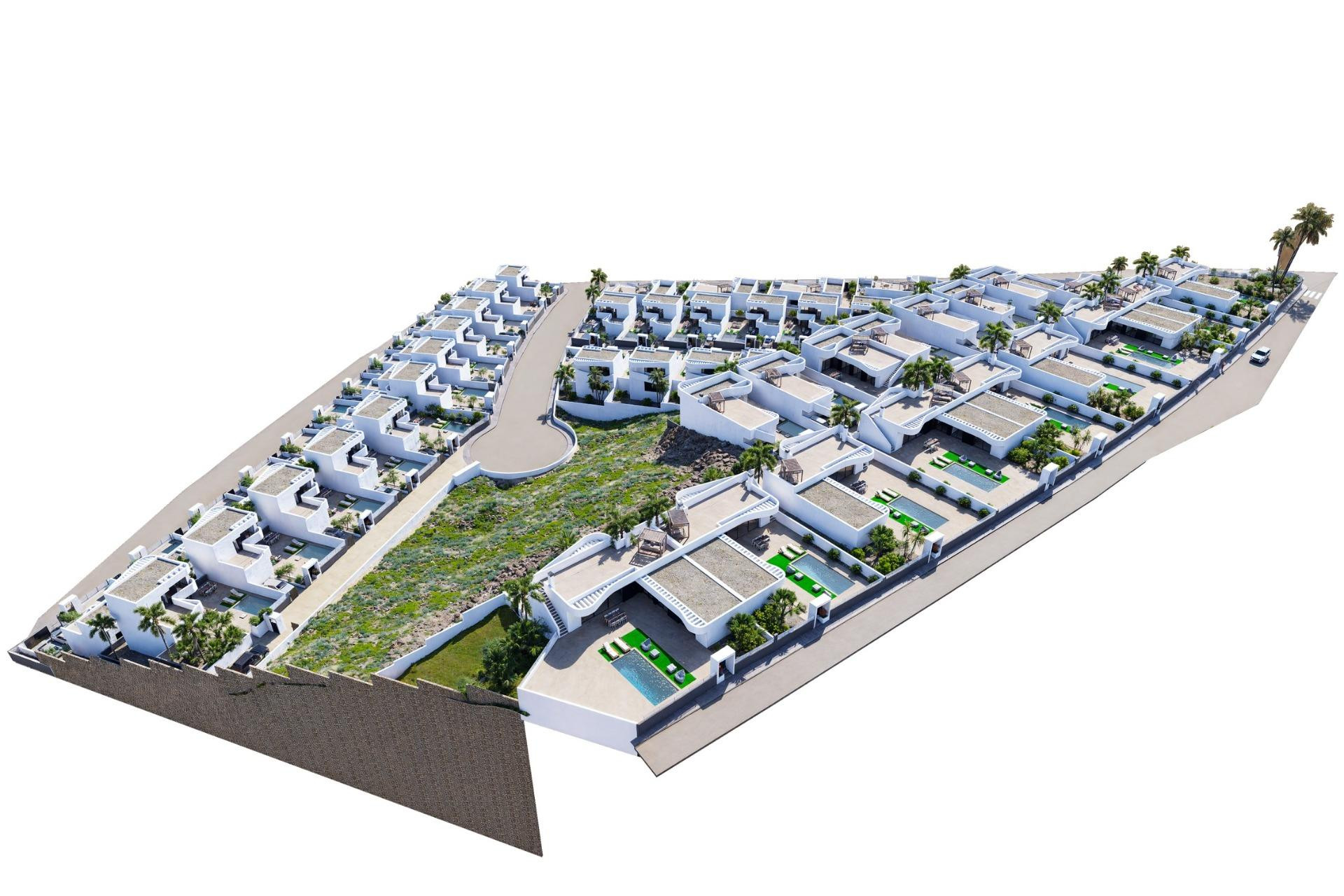 Nieuwbouw woningen - 3. Halfvrijstaand huis - Algorfa - Costa Blanca Zuid