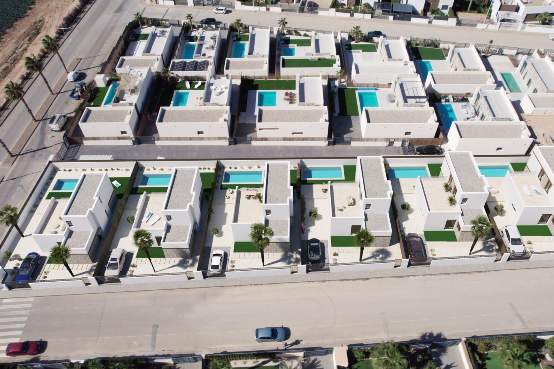 Nieuwbouw woningen - 3. Halfvrijstaand huis - Algorfa - Costa Blanca Zuid