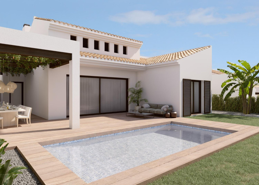 Nieuwbouw woningen - 3. Halfvrijstaand huis - Algorfa - Costa Blanca Zuid