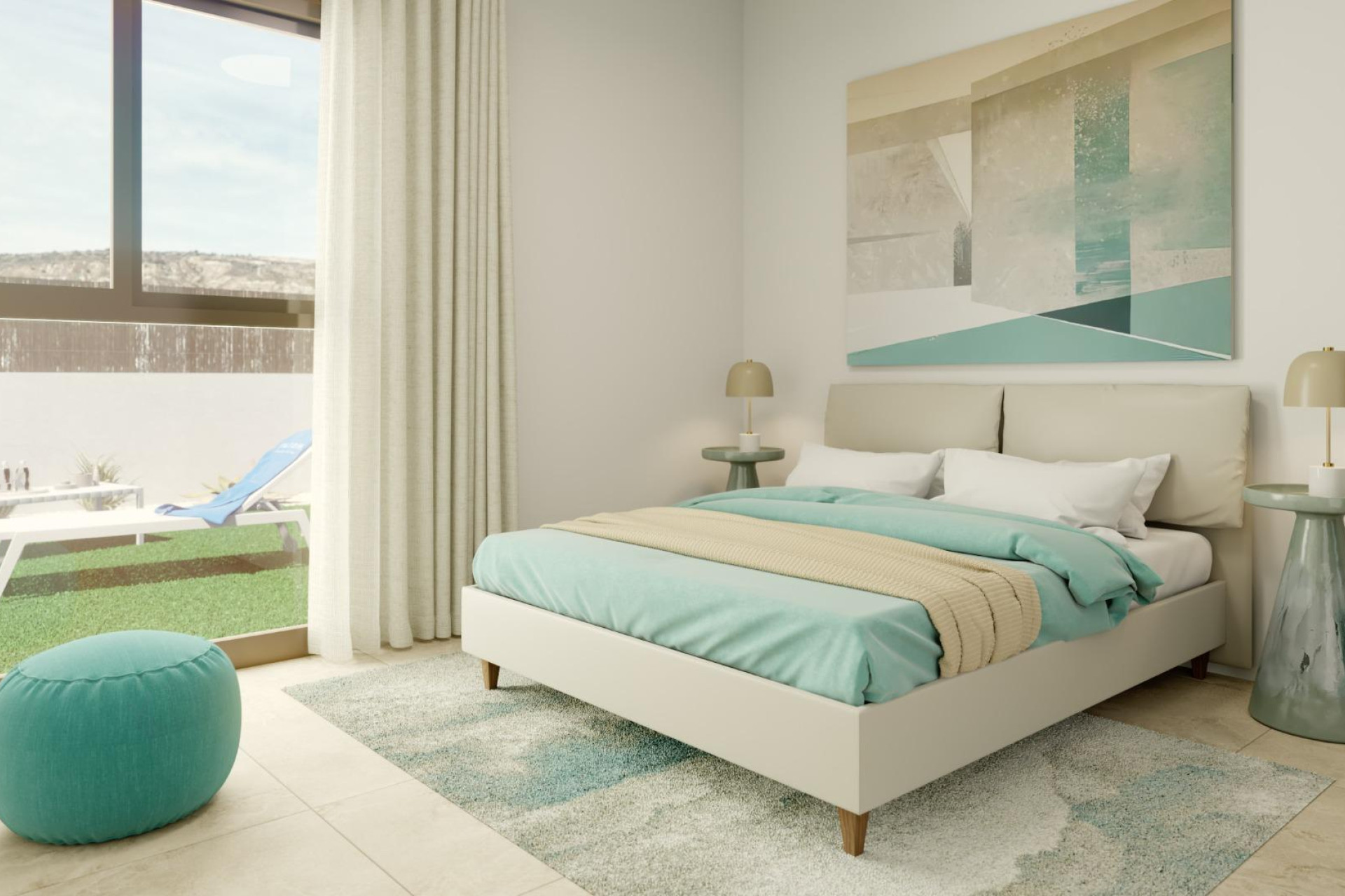 Nieuwbouw woningen - 3. Halfvrijstaand huis - Algorfa - Costa Blanca Zuid