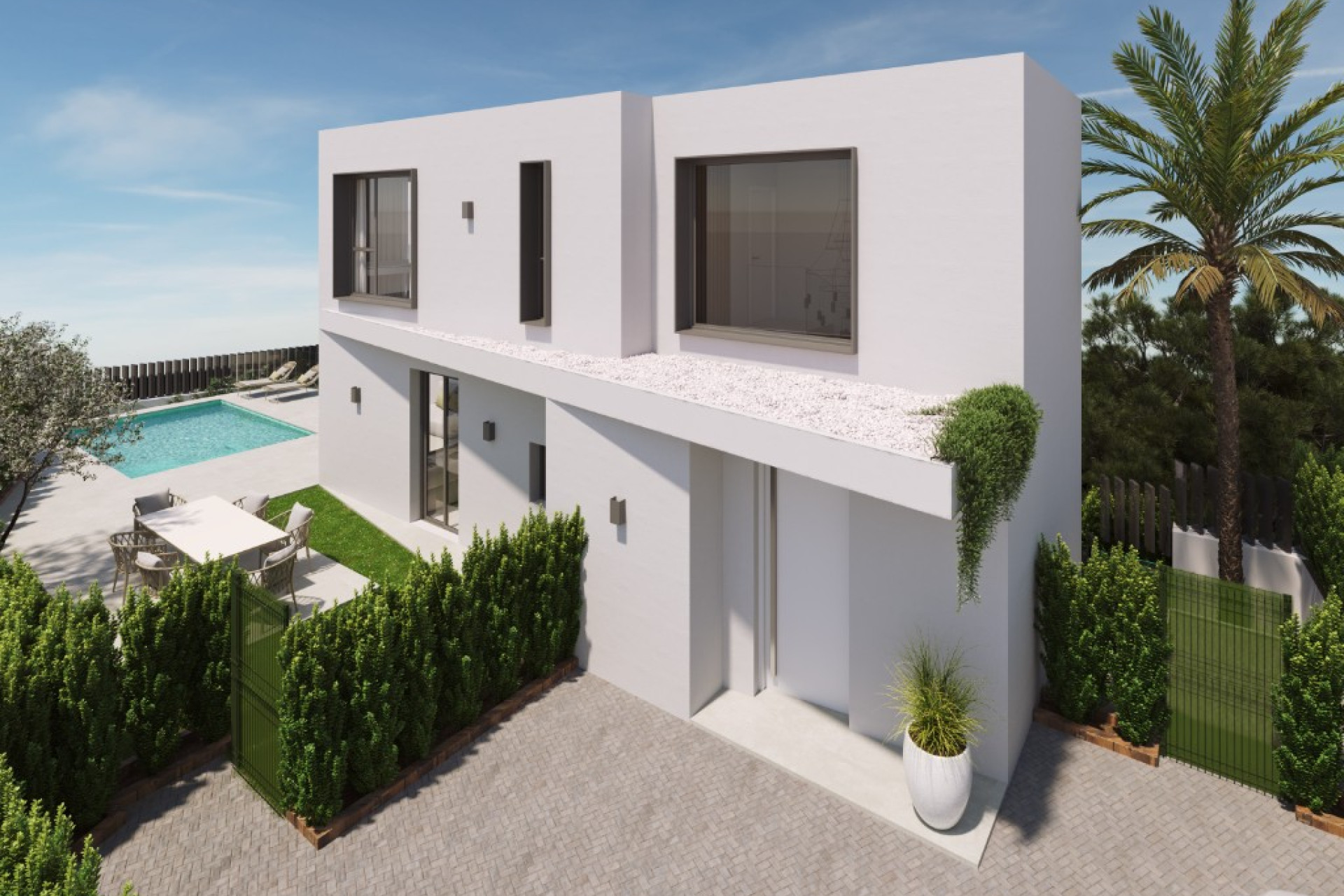 Nieuwbouw woningen - 3. Halfvrijstaand huis - Alicante - Costa Blanca Noord