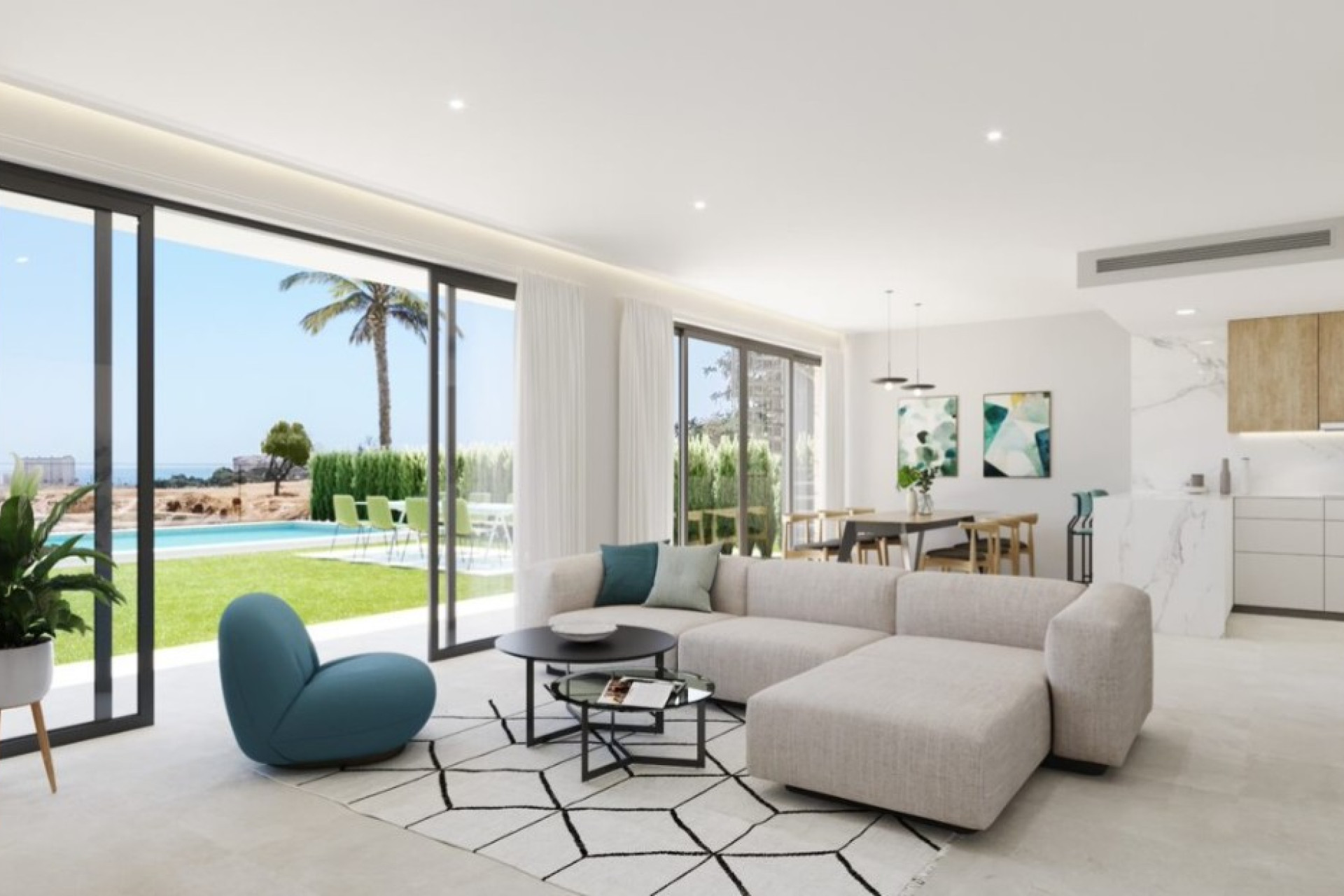 Nieuwbouw woningen - 3. Halfvrijstaand huis - Alicante - Costa Blanca Noord