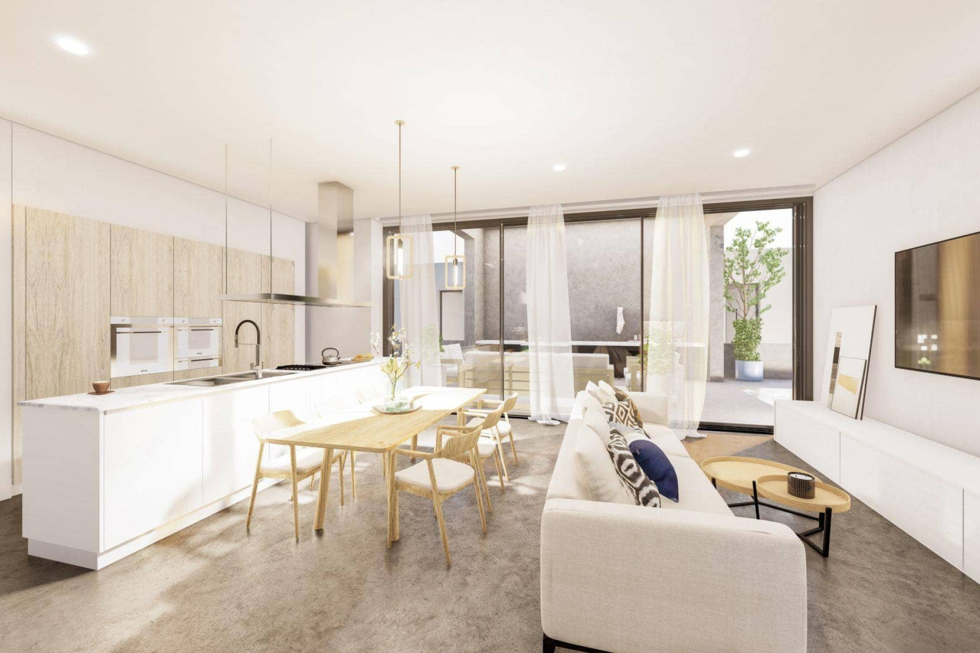 Nieuwbouw woningen - 3. Halfvrijstaand huis - Altaona Golf and Country Village - Costa Calida