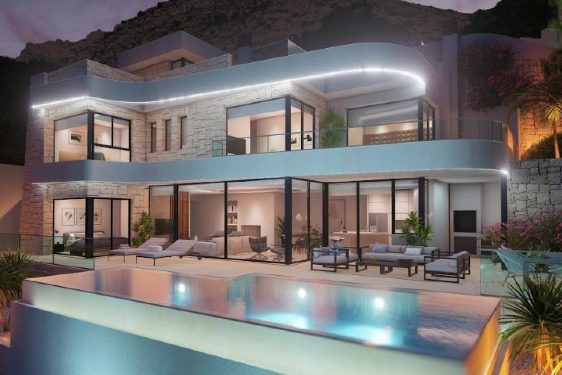Nieuwbouw woningen - 3. Halfvrijstaand huis - Altea - Costa Blanca Zuid