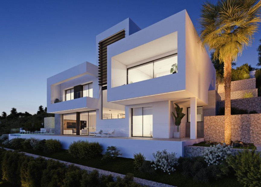 Nieuwbouw woningen - 3. Halfvrijstaand huis - Altea - Costa Blanca Zuid