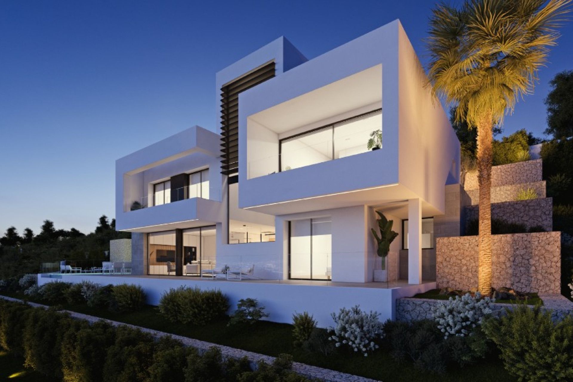 Nieuwbouw woningen - 3. Halfvrijstaand huis - Altea - Costa Blanca Zuid