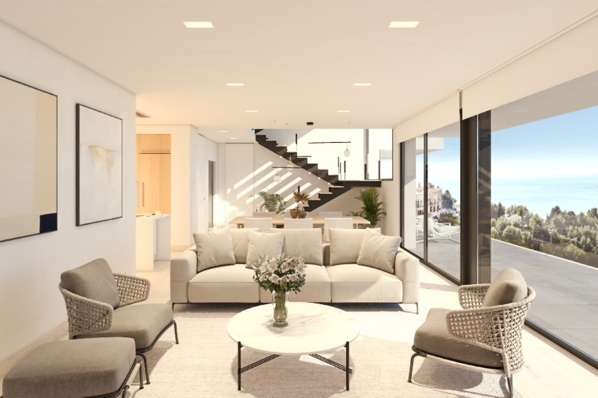 Nieuwbouw woningen - 3. Halfvrijstaand huis - Altea - Costa Blanca Zuid