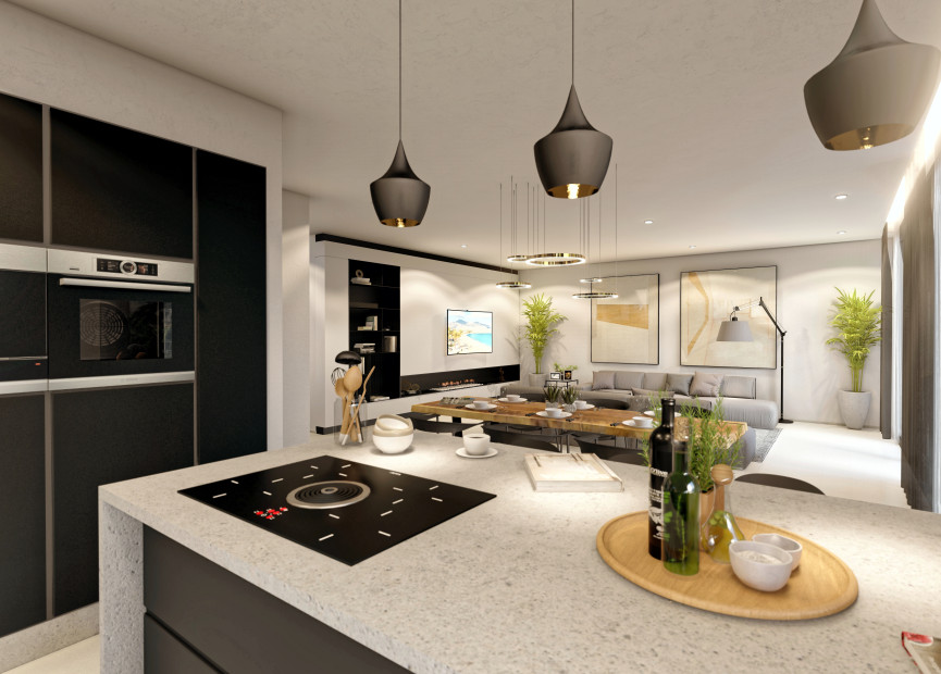 Nieuwbouw woningen - 3. Halfvrijstaand huis - Altea - Costa Blanca Zuid