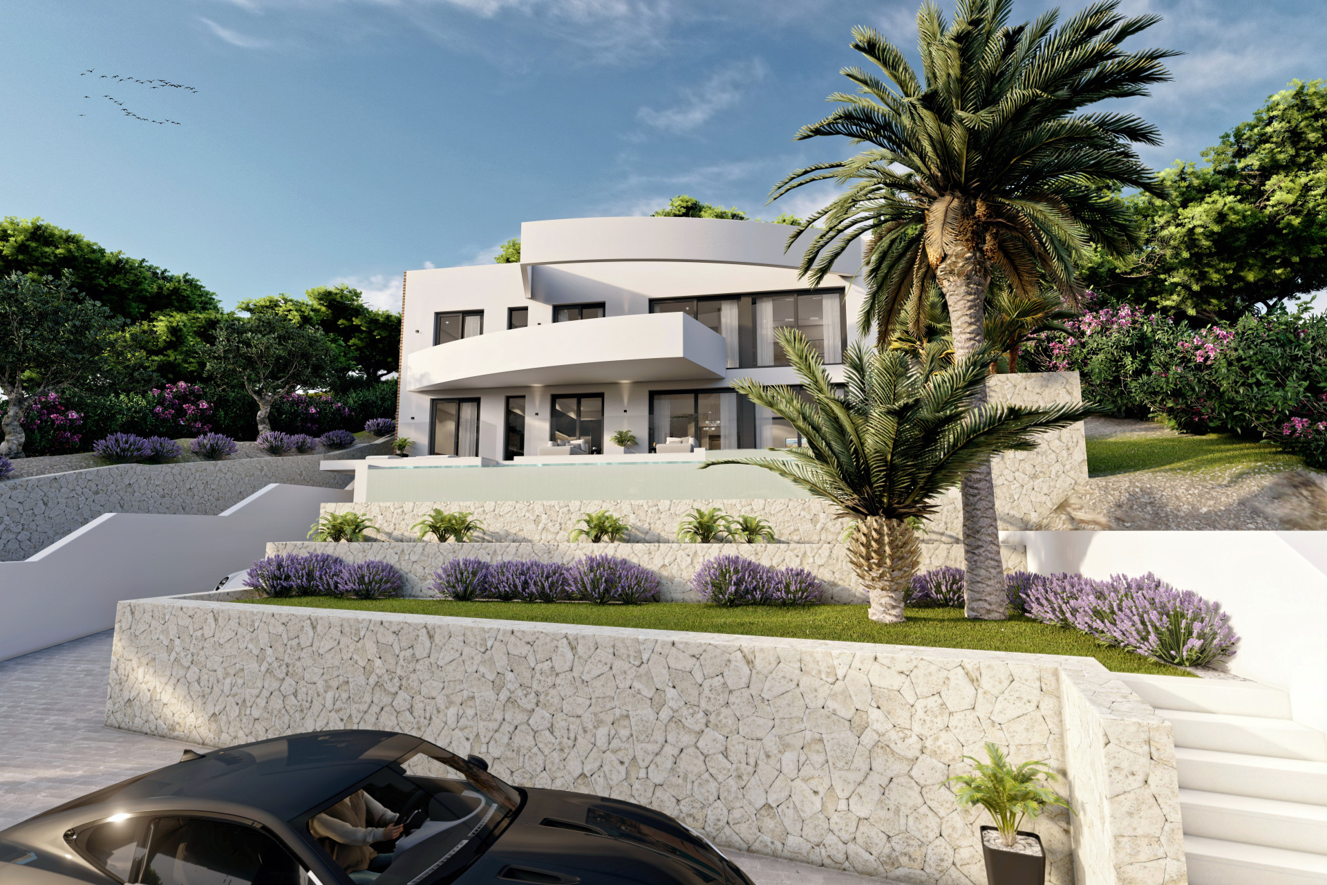 Nieuwbouw woningen - 3. Halfvrijstaand huis - Altea - Costa Blanca Zuid