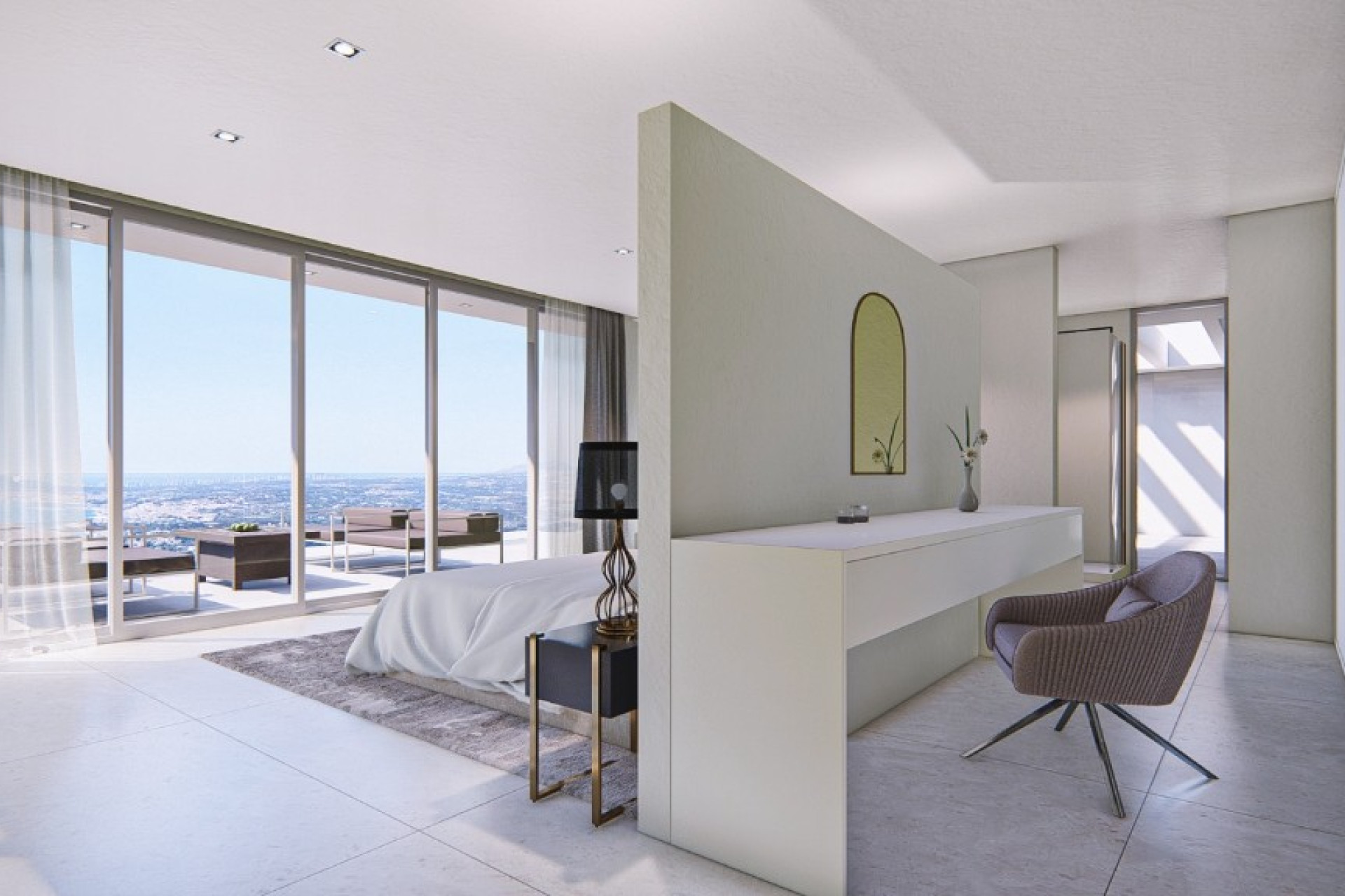 Nieuwbouw woningen - 3. Halfvrijstaand huis - Altea - Costa Blanca Zuid