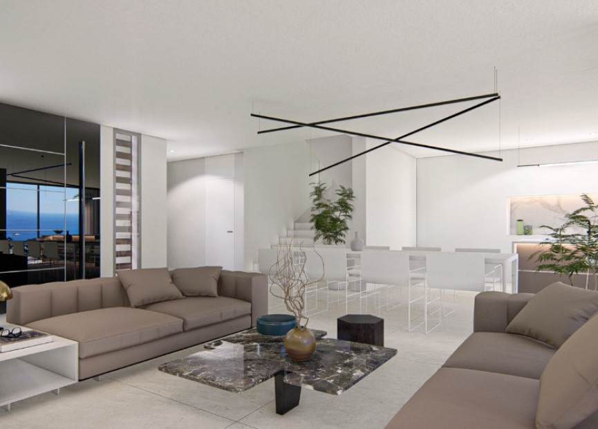 Nieuwbouw woningen - 3. Halfvrijstaand huis - Altea - Costa Blanca Zuid