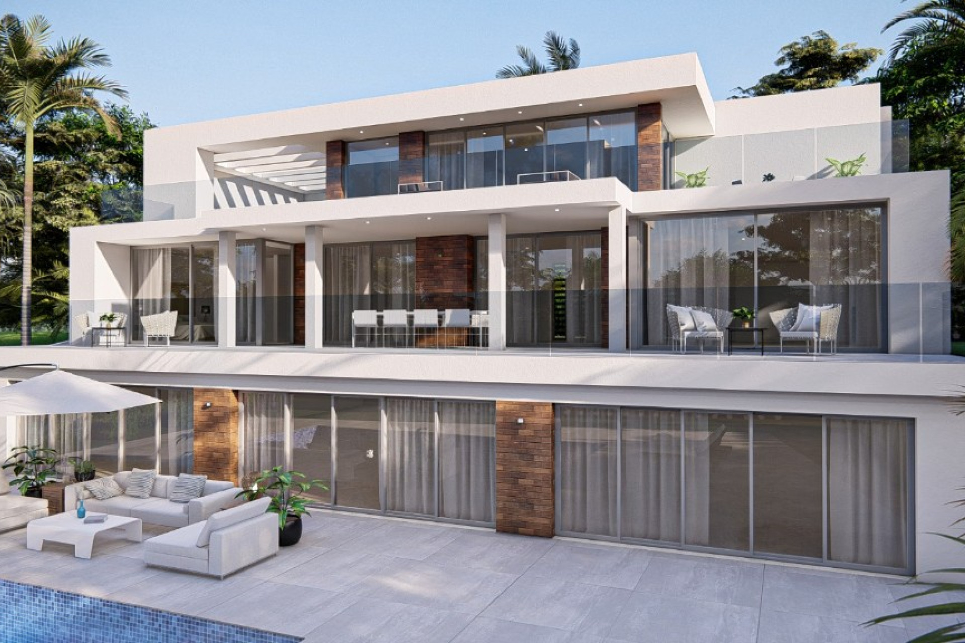 Nieuwbouw woningen - 3. Halfvrijstaand huis - Altea - Costa Blanca Zuid