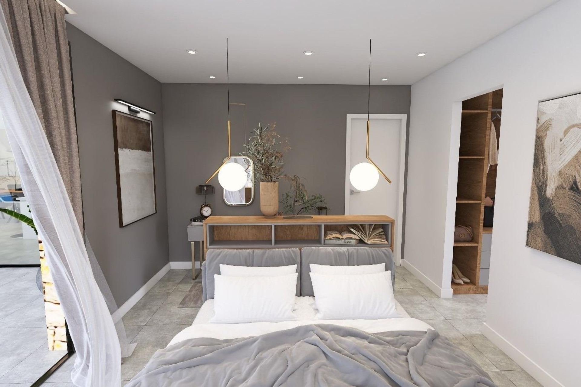 Nieuwbouw woningen - 3. Halfvrijstaand huis - Aspe - Costa Blanca Noord