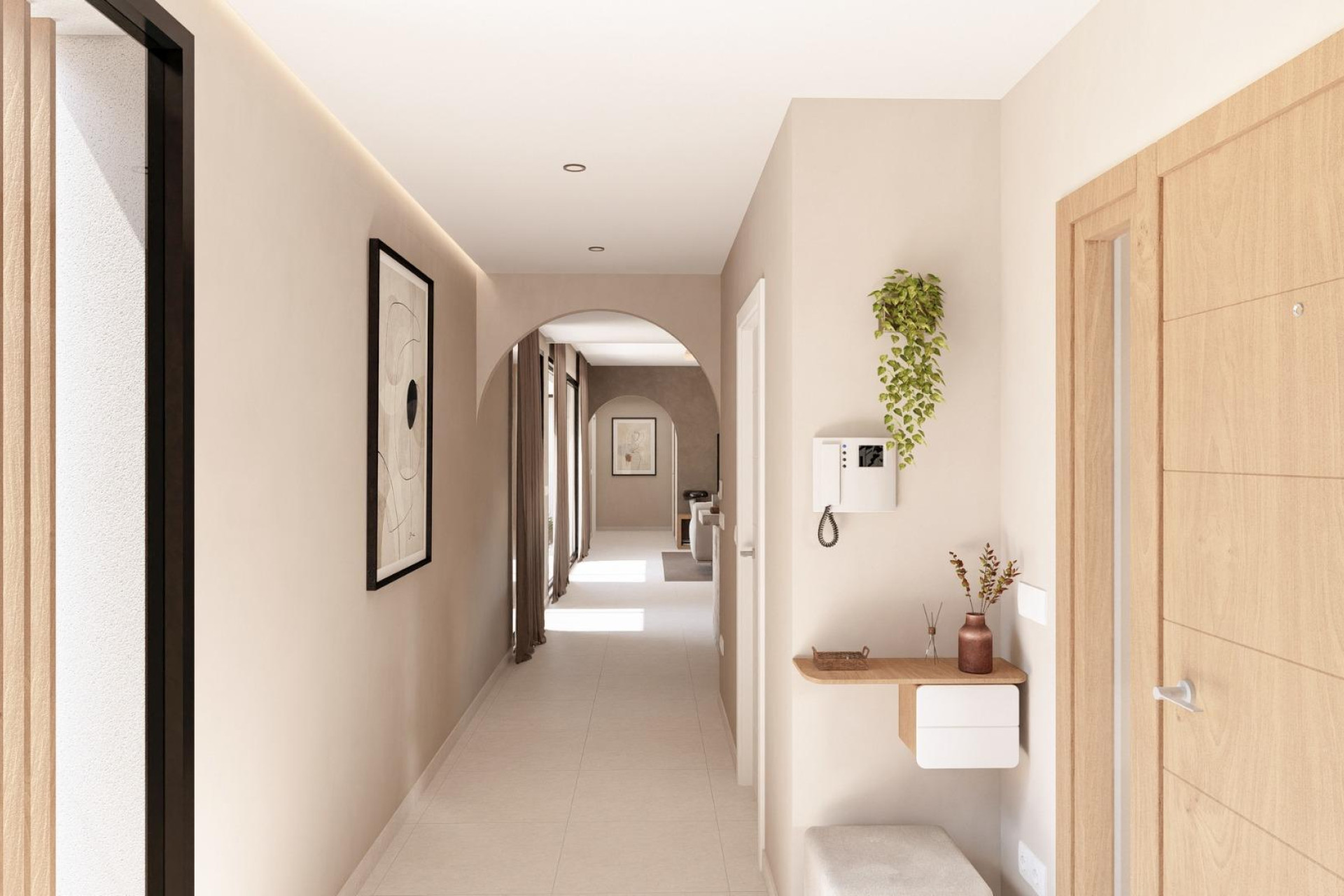 Nieuwbouw woningen - 3. Halfvrijstaand huis - Baños y Mendigo - Costa Calida