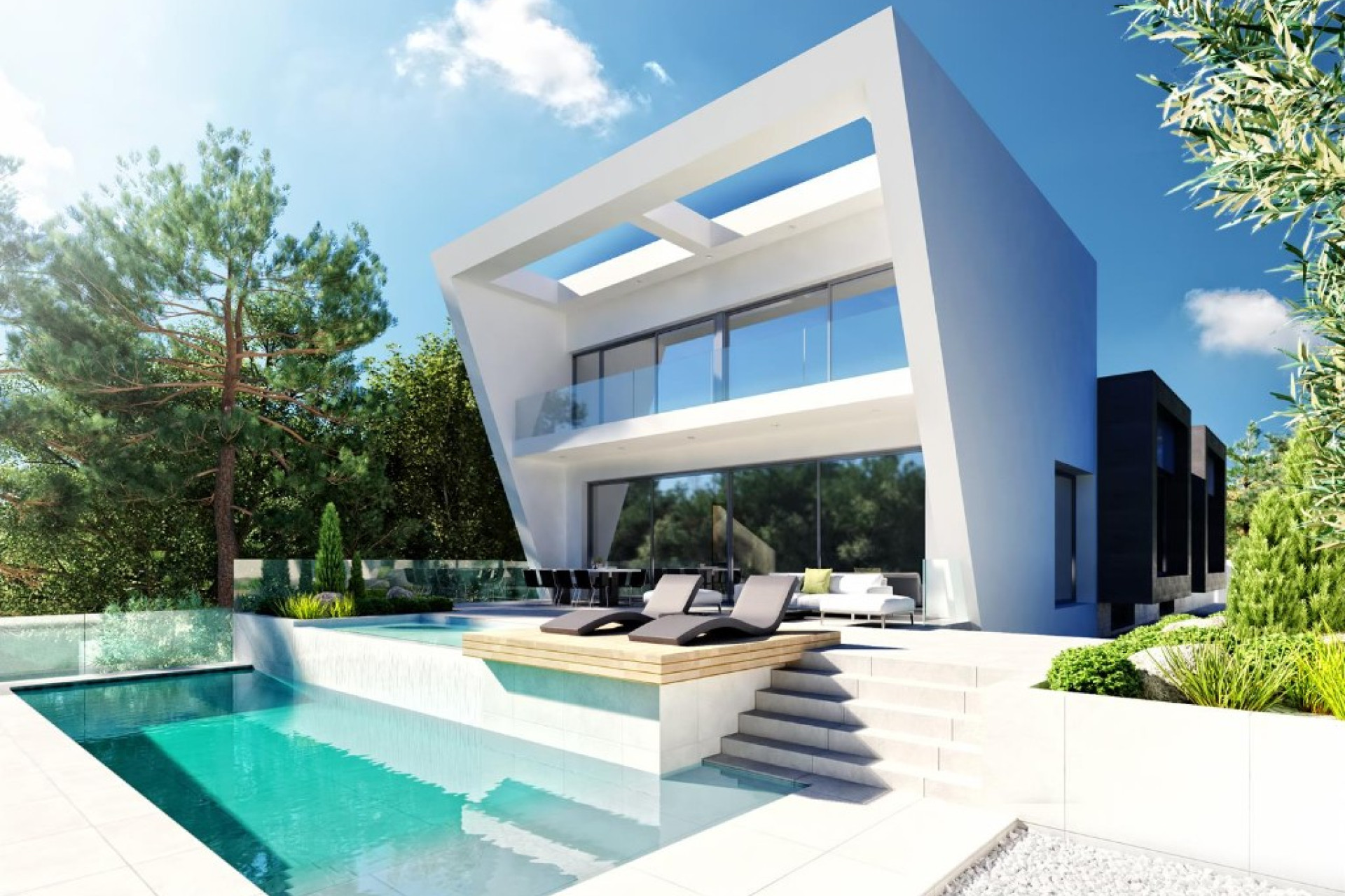 Nieuwbouw woningen - 3. Halfvrijstaand huis - Benidorm - Costa Blanca Noord