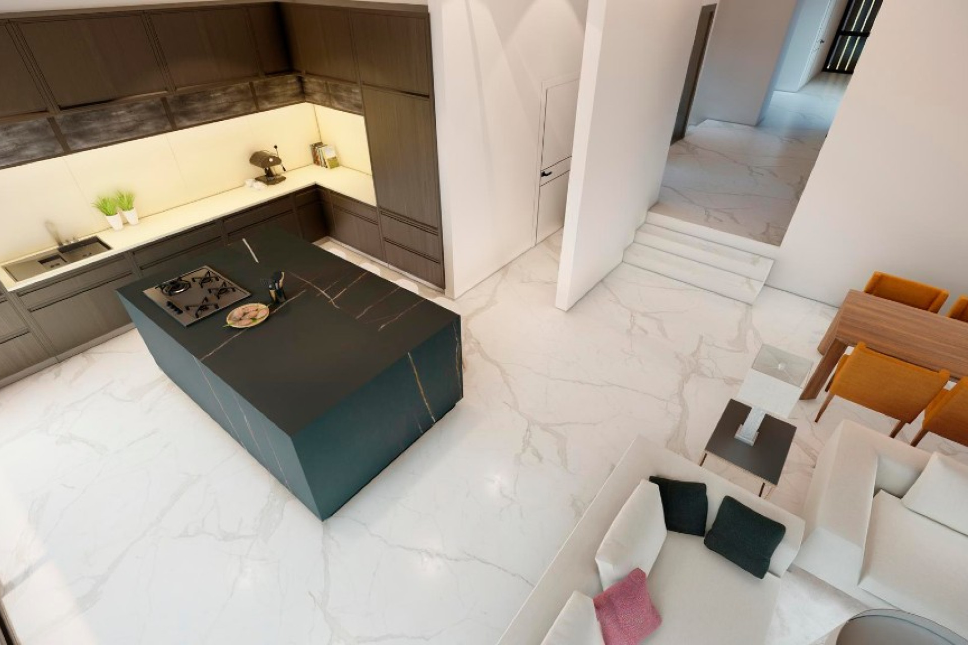 Nieuwbouw woningen - 3. Halfvrijstaand huis - Benidorm - Costa Blanca Noord