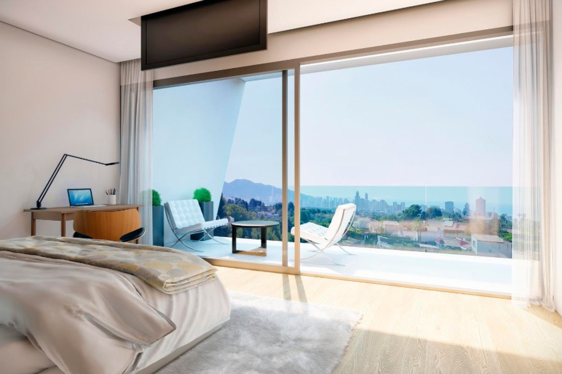 Nieuwbouw woningen - 3. Halfvrijstaand huis - Benidorm - Costa Blanca Noord