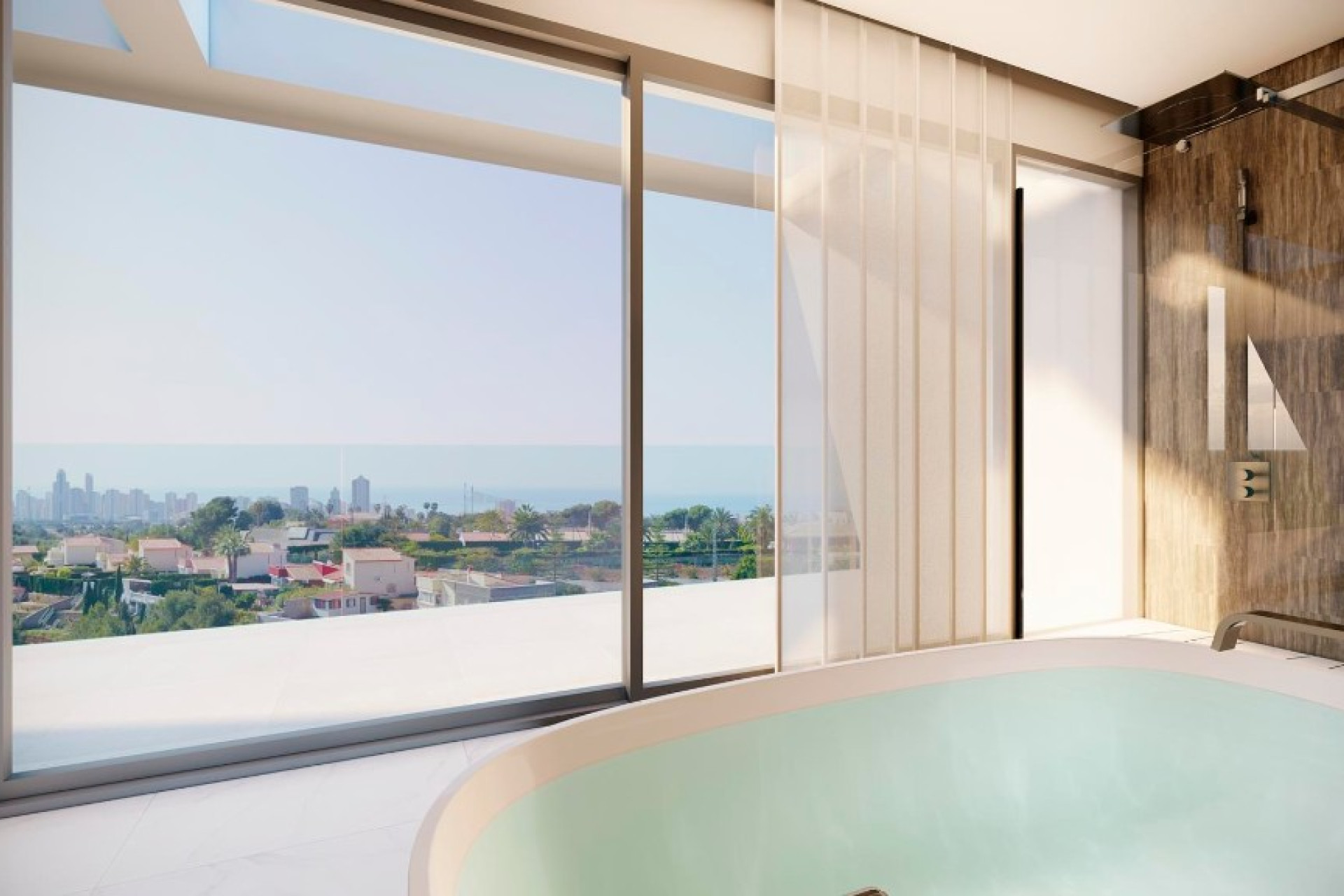 Nieuwbouw woningen - 3. Halfvrijstaand huis - Benidorm - Costa Blanca Noord