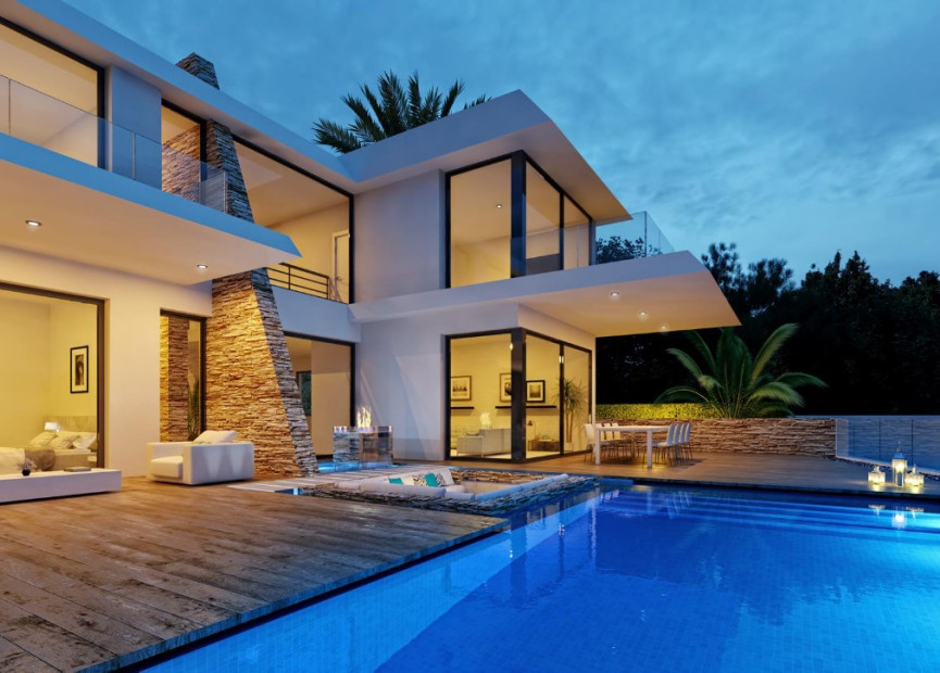 Nieuwbouw woningen - 3. Halfvrijstaand huis - Benidorm - Costa Blanca Noord