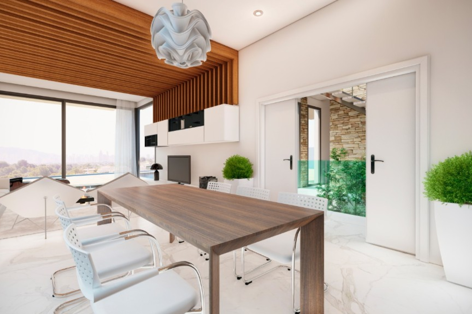 Nieuwbouw woningen - 3. Halfvrijstaand huis - Benidorm - Costa Blanca Noord