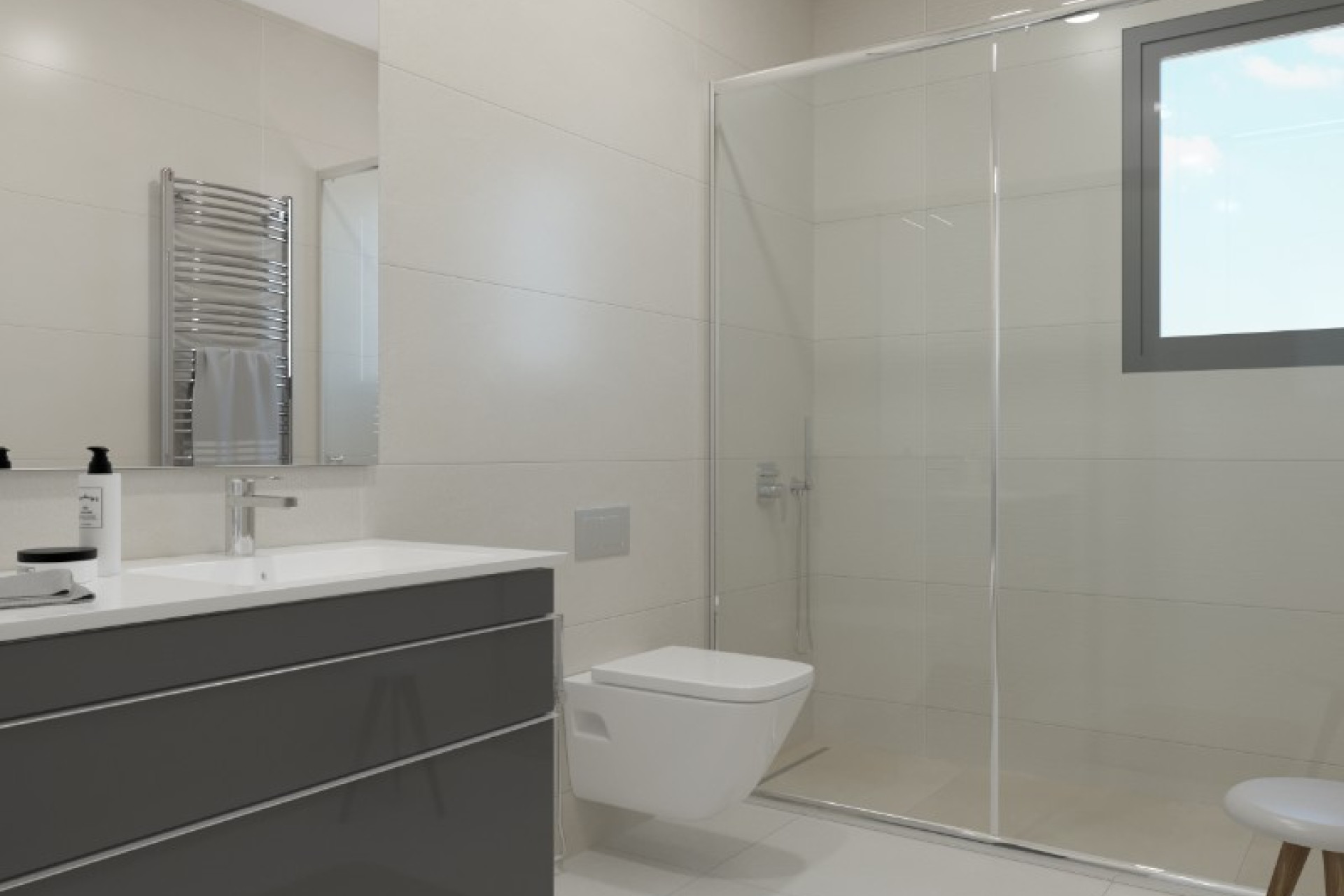 Nieuwbouw woningen - 3. Halfvrijstaand huis - Benidorm - Costa Blanca Noord