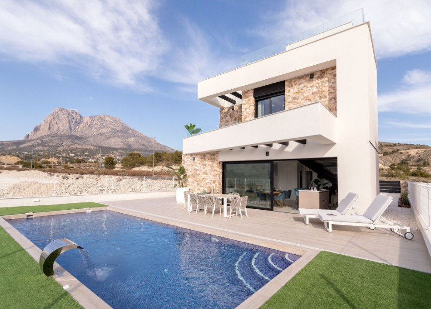 Nieuwbouw woningen - 3. Halfvrijstaand huis - Benidorm - Costa Blanca Noord