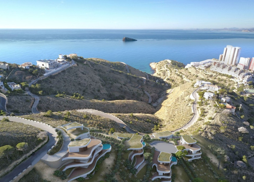 Nieuwbouw woningen - 3. Halfvrijstaand huis - Benidorm - Costa Blanca Noord