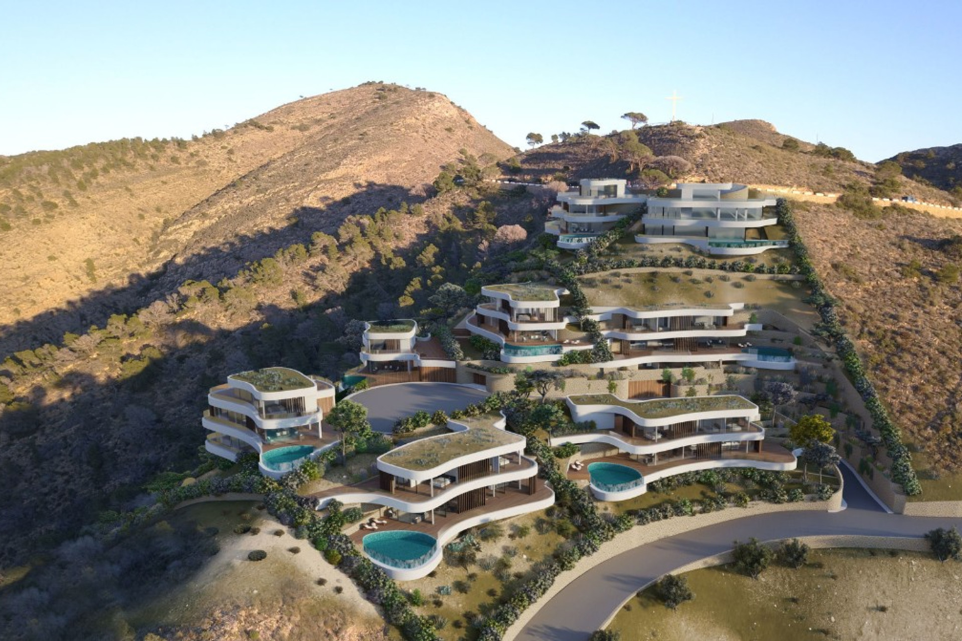 Nieuwbouw woningen - 3. Halfvrijstaand huis - Benidorm - Costa Blanca Noord